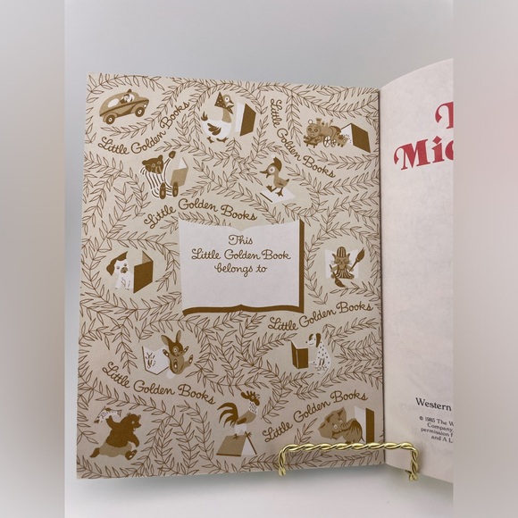 Vintage, A Little Golden Book Walt Disney's Detective Mickey Mouse - Picture 4 of 5